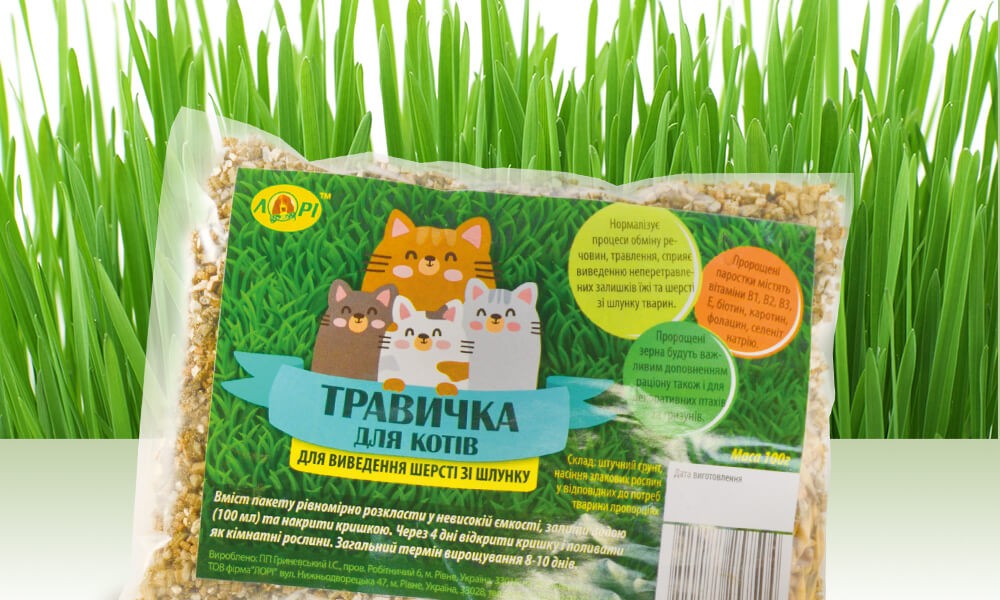 Травка для кошек