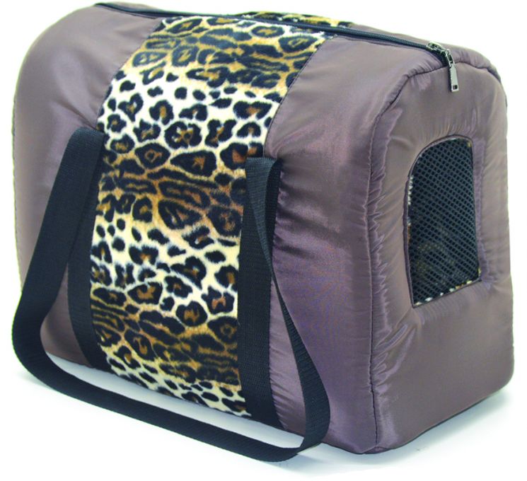 Leopard Tunnel Bag