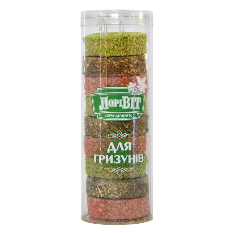 Лоривит -ДЕЛИКАТЕС для грызунов кольца "АССОРТИ"