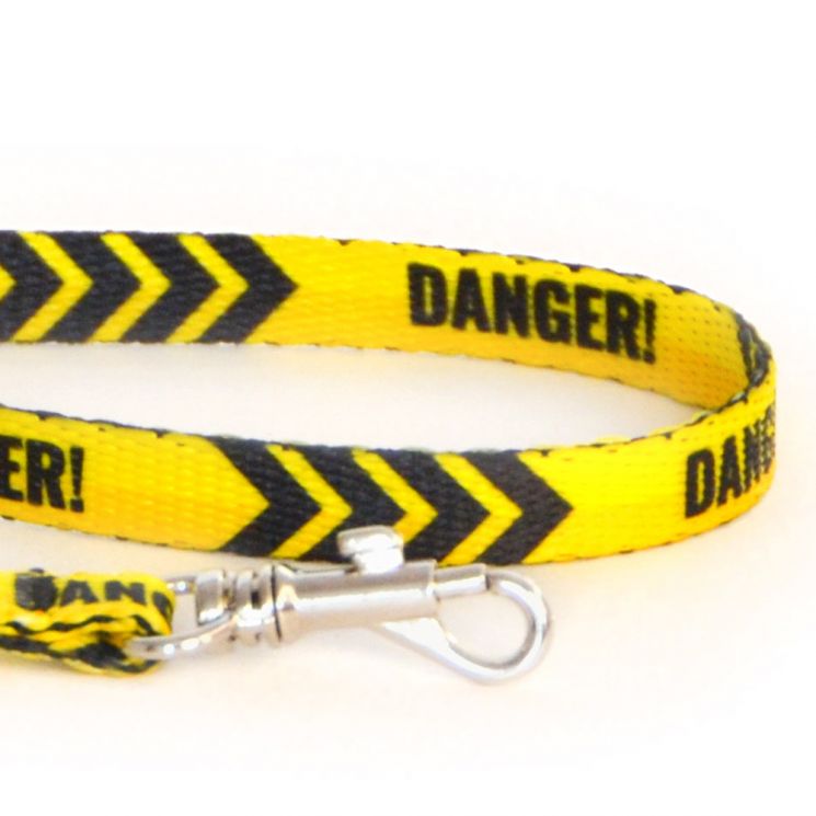 Повод капроновый ПКЛ "Danger" 1.0/120