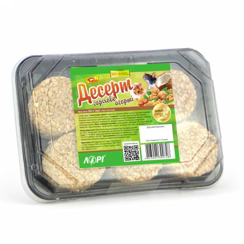 Dessert for rodents NUTS (12 pcs.)